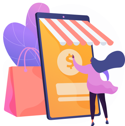 Shopping illustration